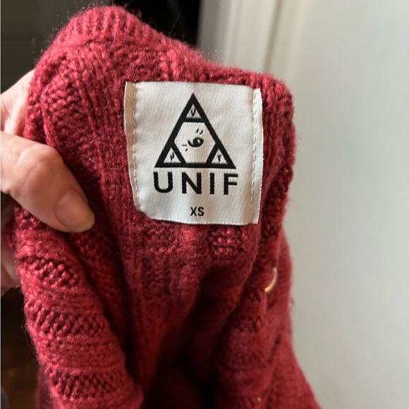 XS Unif Knit Sweater Romper - Picture 4 of 5